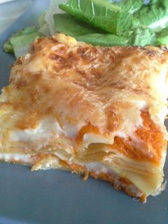 Sütőtökös lasagne recept fotója