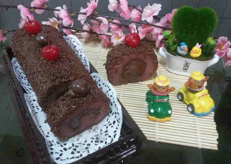 Nutella redvalvet rollcake