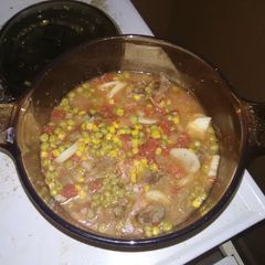 A picture of Vegetable Soup (Stew Meat).