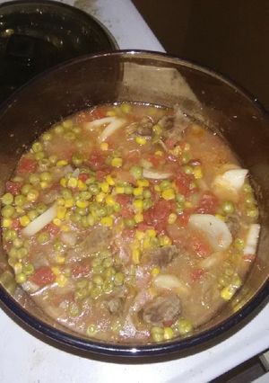 A picture of Vegetable Soup (Stew Meat).