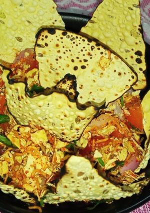 A picture of Papad Churi.