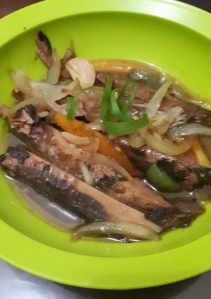 Foto resep Tumis Pindang Tongkol Saus Tiram