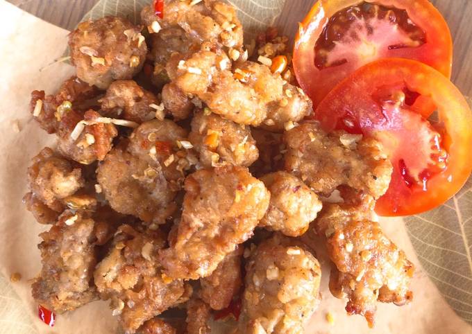 Resep Ayam Cabai Garam oleh Intan Partayanti - Cookpad