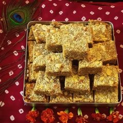 A picture of Winter special Katlu Pak - A traditional Vasanu for Nursing Mother.