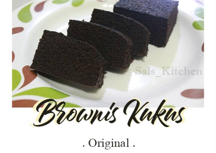 step by step Membuat Brownis kukus rumahan rasa #amanda Anti Gagal