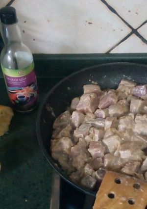 Una foto de Tonyina amb salsa de soja