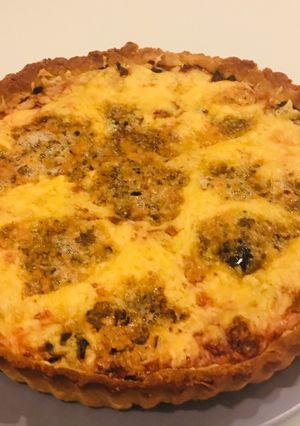 A picture of Mix Veggie Quiche.