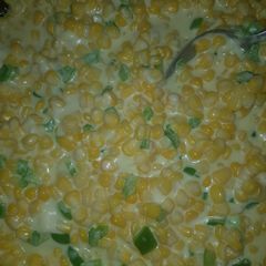 A picture of Korean Cheesy Corn (Corn Cheese) using 5 Ingredients only.