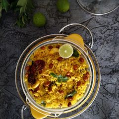 A picture of Lemon Rice.