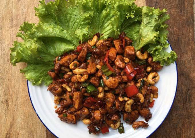 Cara Buat Chicken kungpao Gampang