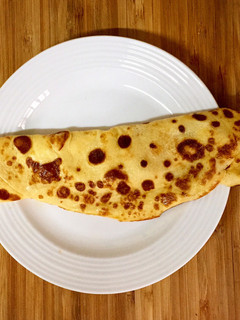 Una foto de Crepe con Gouda & Peperonis