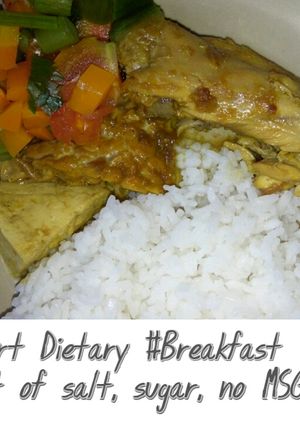 Foto resep Heart Dietary #Breakfast (limit of salt, sugar, no MSG, no Oil)