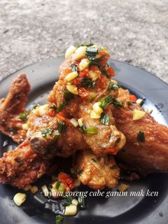 Foto resep Ayam goreng cabe garam