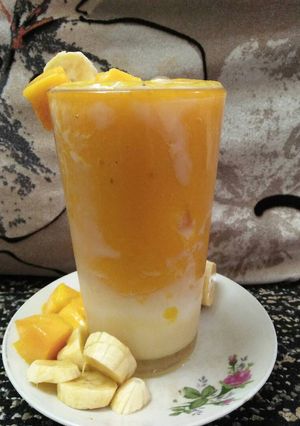 Foto resep King Mango Thai Tanpa Whipped Cream (Mix Banana)