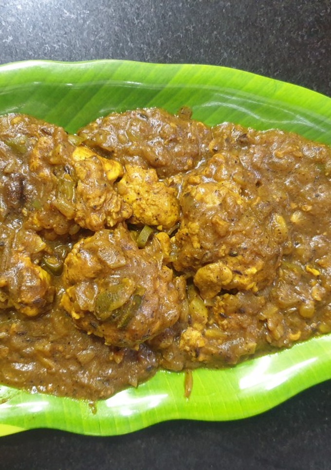 ஆட்டு மூளை மிளகு கிரேவி செய்முறை முக்கிய புகைப்படம்