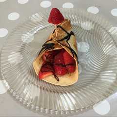 كريپ الفراولة 🍓-レシピのメイン写真