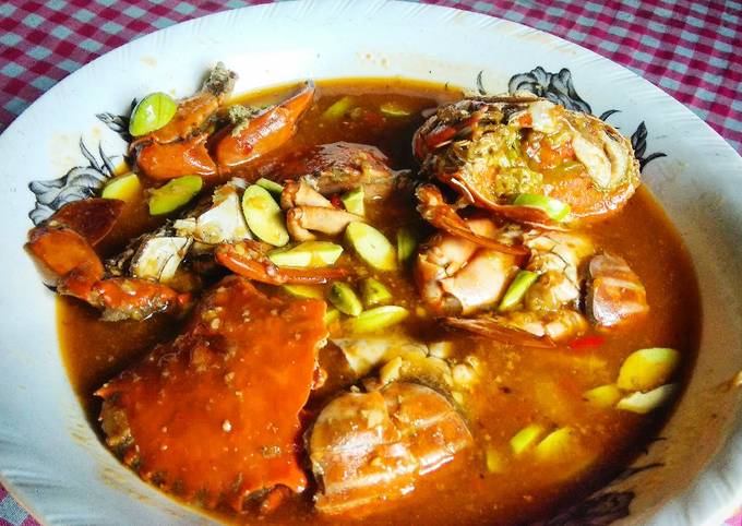 Kepiting saos tiram pete