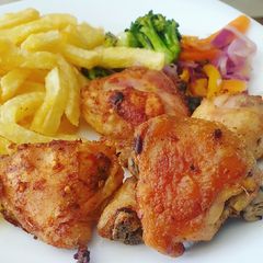 A picture of Lazy Chicken (honestly it is but very yummy).