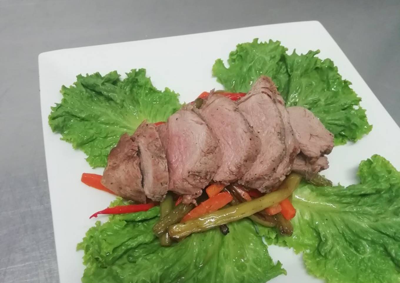 Alpaca al papillote