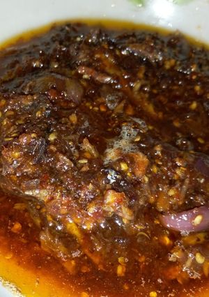 A picture of Shito stew.