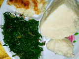 Ugali WA Mayai na Sukuma