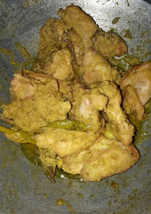 Foto resep Ayam ungkep bumbu lengkuas