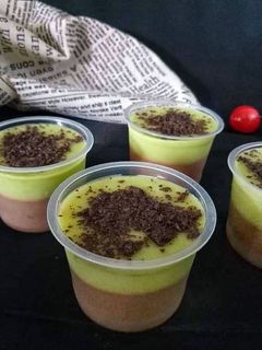 Foto resep Puding alpukat choco oreo