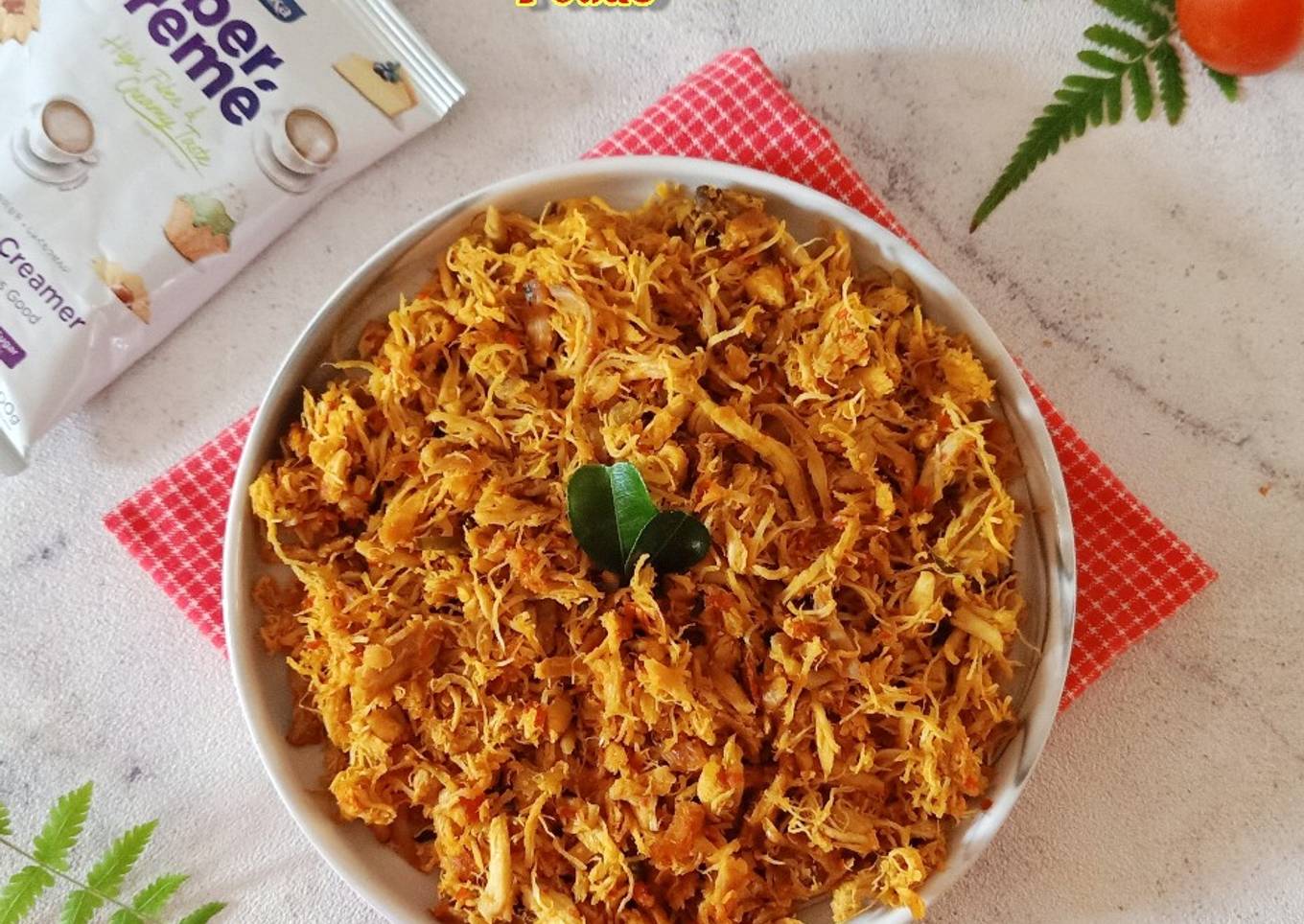 Bagaimana Menyiapkan Ayam Suwir Pedas Anti Gagal