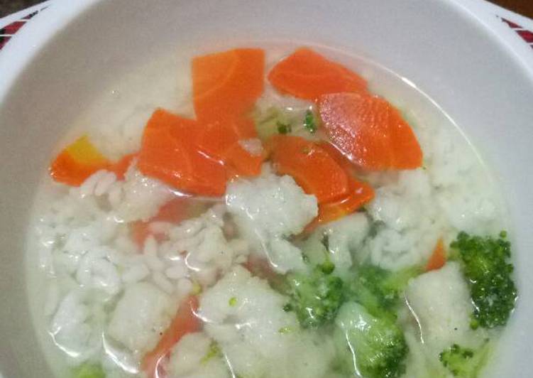 Langkah Mudah untuk memasak Finding Dori Soup 🐟 (menu batita 1y+), Bikin Ngiler
