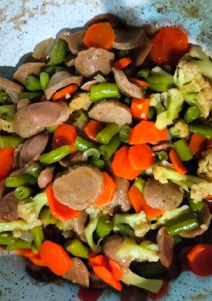 Foto resep Capjay sehat low kalori