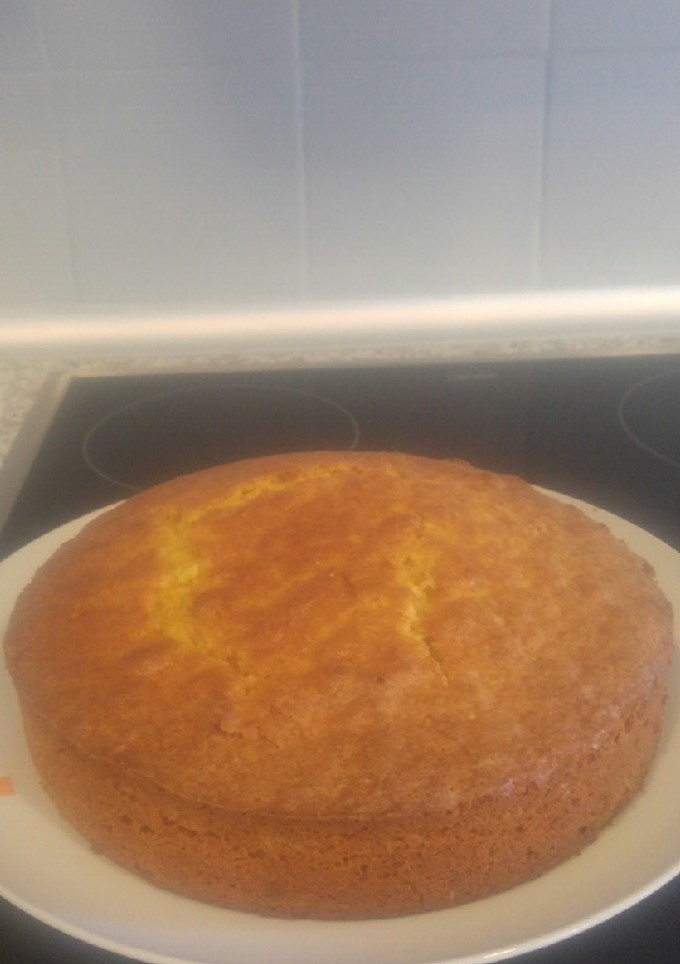 Una foto de Bizcocho de naranja