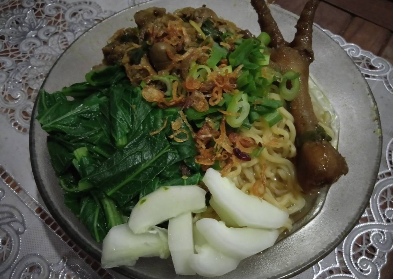 Mie Ati Ampela+ Ceker