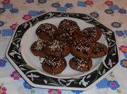 Una foto de galleta de avena y cacao amargo