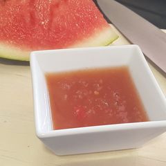 A picture of Chutney made with... watermelon rind!!! 😀.