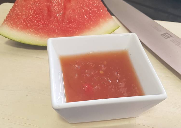 Chutney made with... watermelon rind!!! 😀