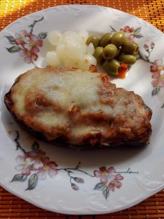 Töltött padlizsán okosan recept fotója