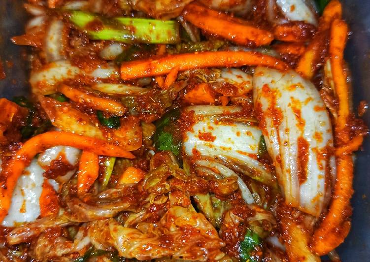 Bumbu Fresh Kimchi | Cara Bikin Fresh Kimchi Yang Enak Dan Mudah