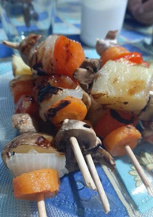 Una foto de •Pinchos vegetarianos •