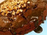 Almából készült Sacher torta 👍