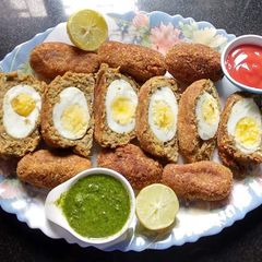 A picture of Egg Mutton Nargisi Kofta.