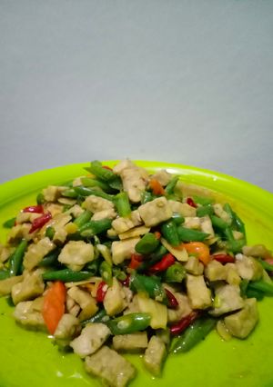 Foto resep Tumis buncis tempe