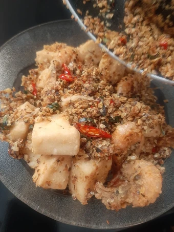 Cara Gampang Membikin Resep Tahu udang goreng oats yang  Bikin Ketagihan Anti Ribet, Lezat Sekali