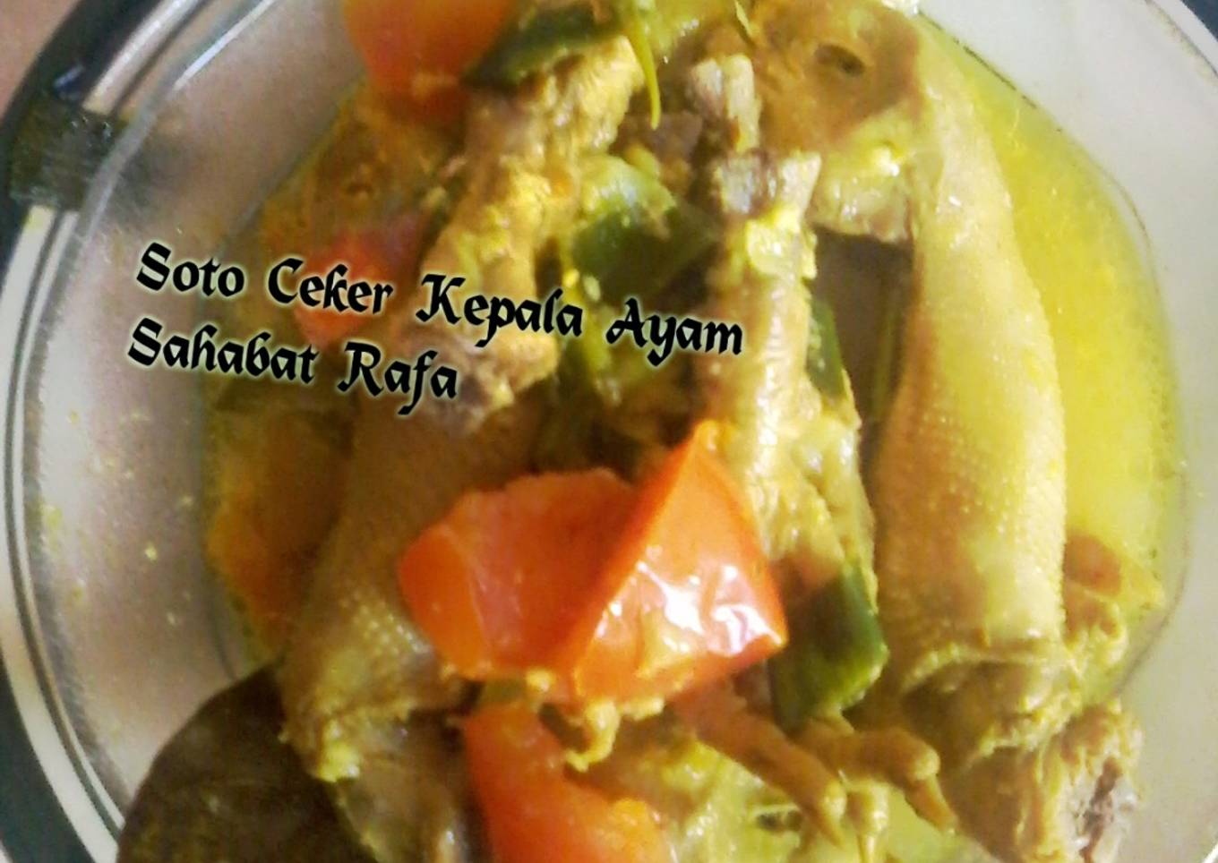 Soto Ceker Kepala Ayam