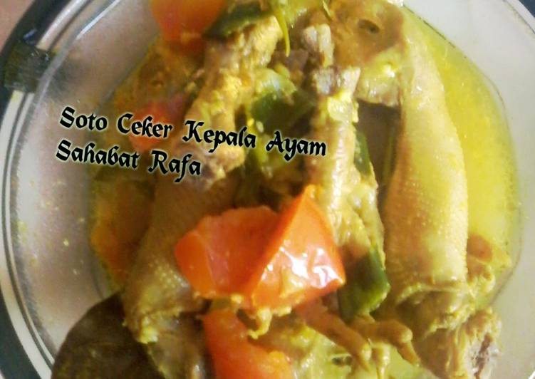 Langkah Mudah untuk Membuat Soto Ceker Kepala Ayam yang Lezat