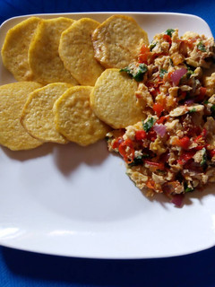 A picture of Spicy Fried Yam.