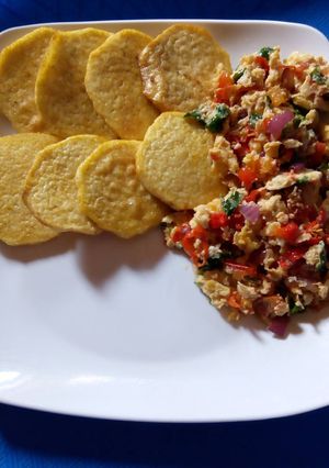 A picture of Spicy Fried Yam.