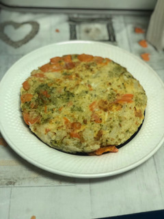 Una foto de Tortilla de verduras en freidora de aire XXL de Lidl