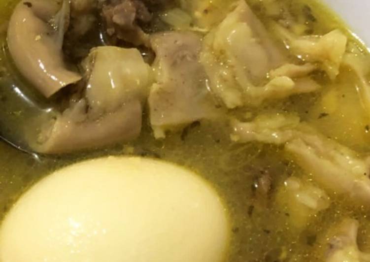 Resep Soto daging usus dan paru, Lezat Sekali