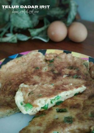 Foto resep Telur dadar irit