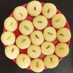 A picture of Milk peda.